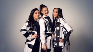 STAND UNIQU3's members: Yazmin, Maisie, and Hayla for Junior Eurovision 2023
