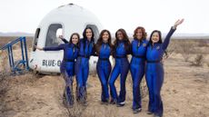 Celebrity women after Blue Origin spaceflight