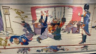 The Last Invasion Tapestry at Fishguard