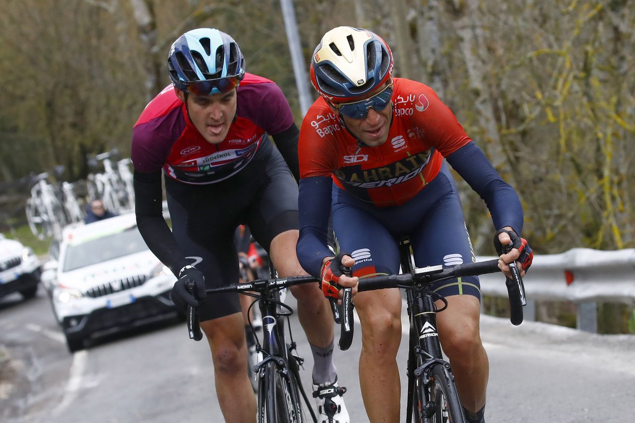 Sivakov shadows Nibali