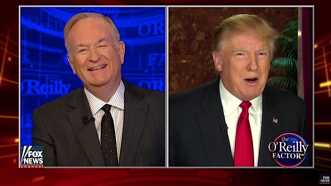 Bill O&amp;#039;Reilly and Donald Trump discuss the firing of Corey Lewandowski