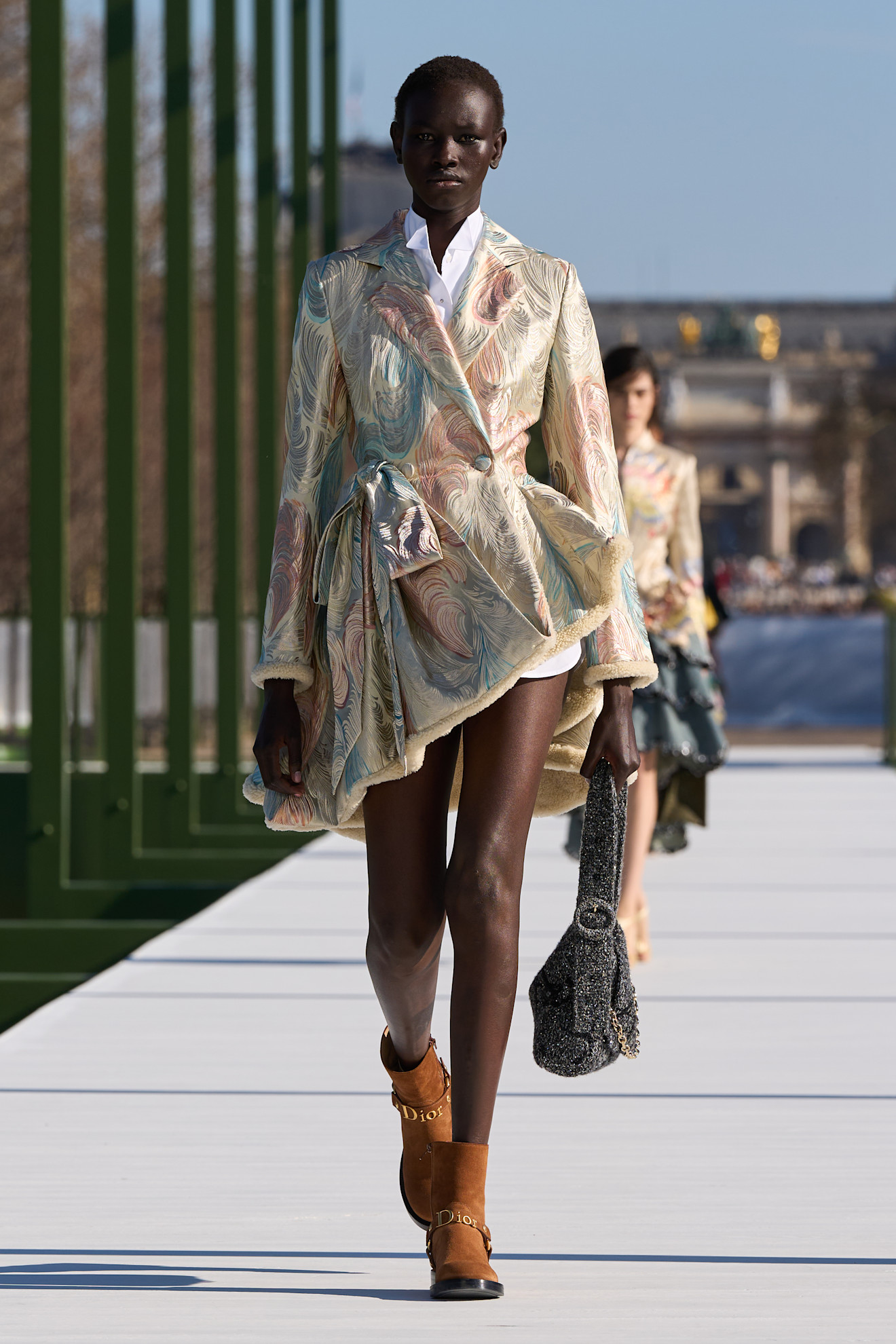 models on the Dior Fall 2026 runway at Paris Fashion Week