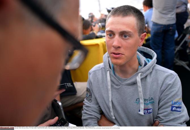 Niki Terpstra answering questions