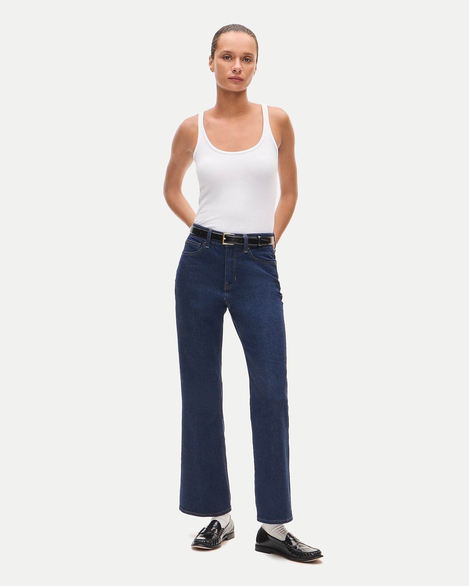 Charley Kickout Cropped Jean