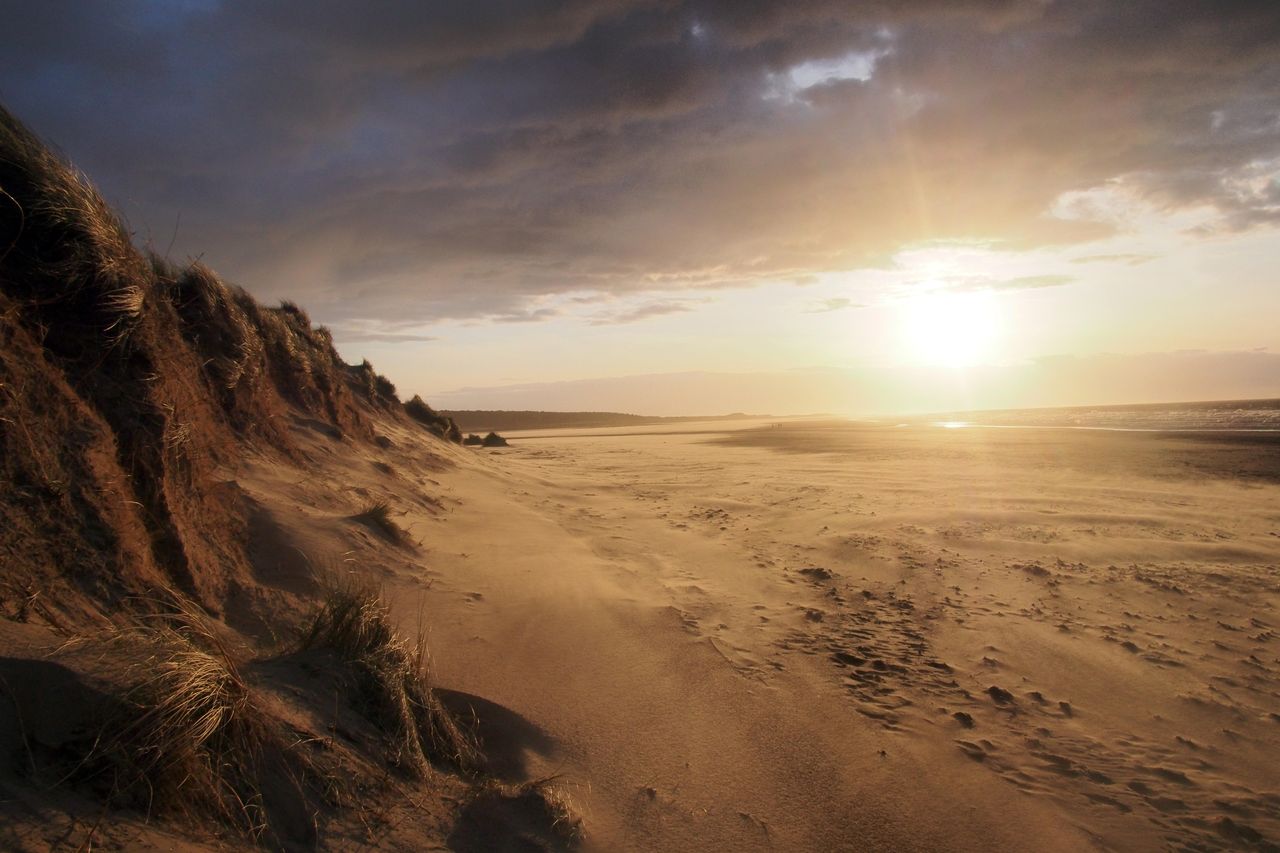 Norfolk is famous for its huge beaches, such as Holkham Beach, in Wells-Next-The-Sea, Norfolk. Now the county has three more miles of beach for visitors to enjoy.