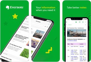 Best iPhone apps for designers: Evernote