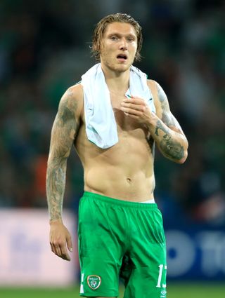 Jeff Hendrick after helping the Republic of Ireland reach the last 16 a Euro 2016 with victory over Italy