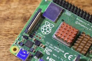 Raspberry Pi Logo On Board