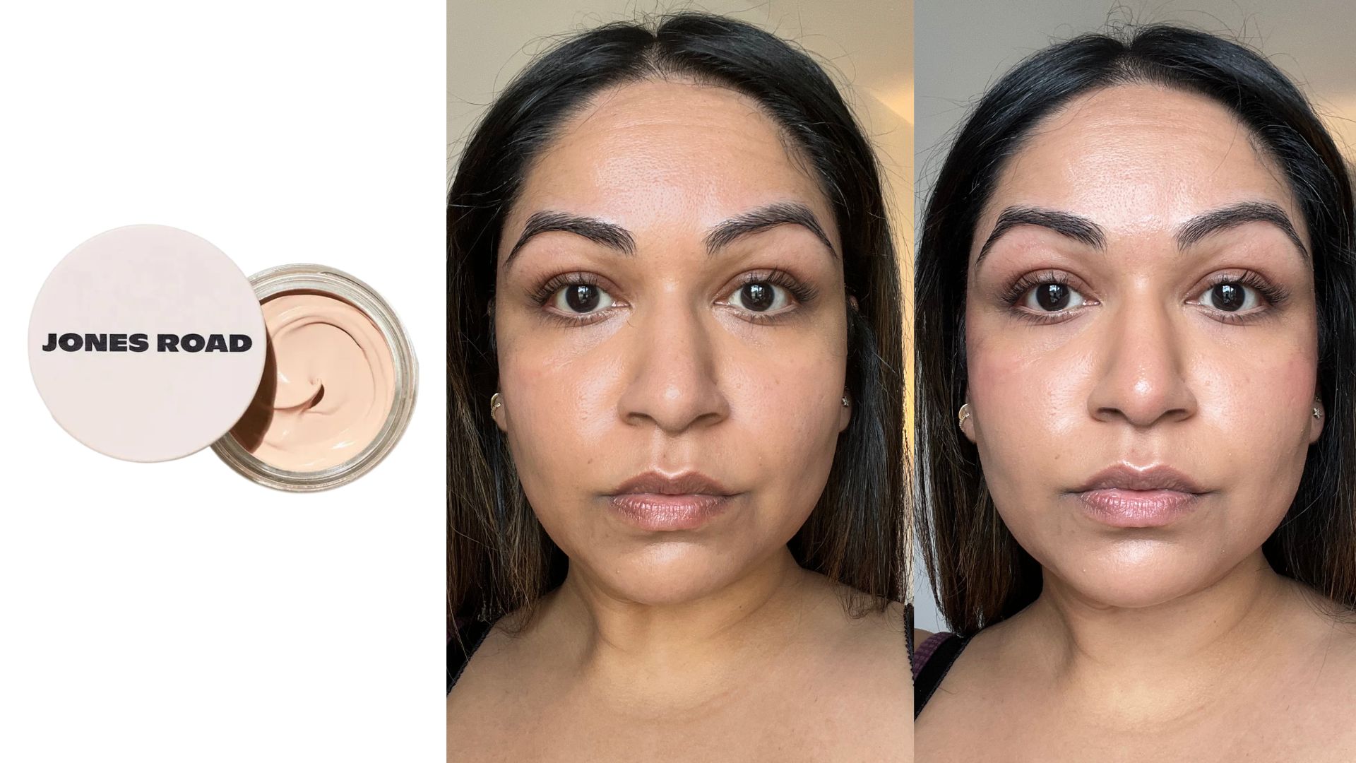 Before and after testing Jones Road WTFoundation 