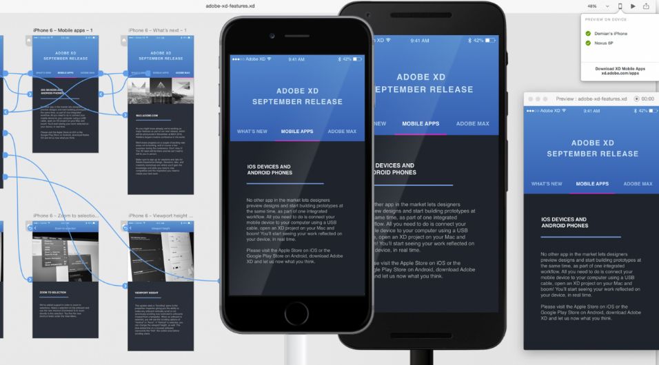 design inshorts app adobe xd download