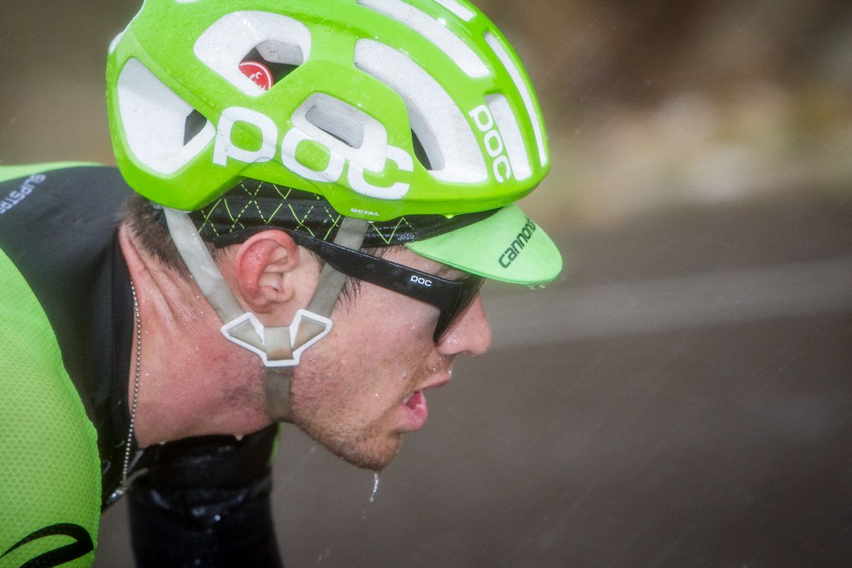 Alex Howes (Cannondale) riding in the break
