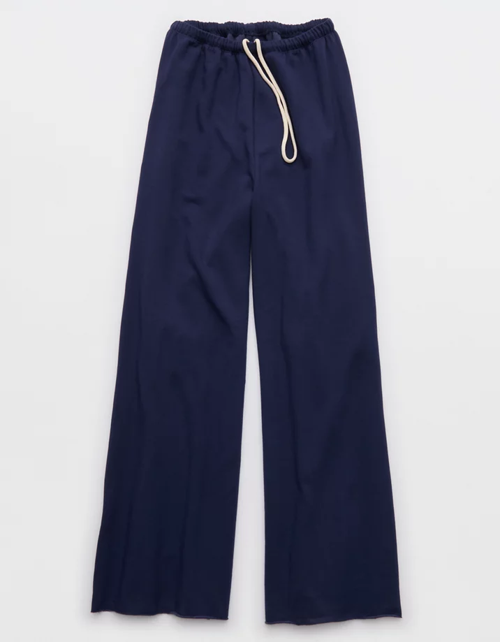 Offline by Aerie Ott Fleece Super Wide Leg Pant