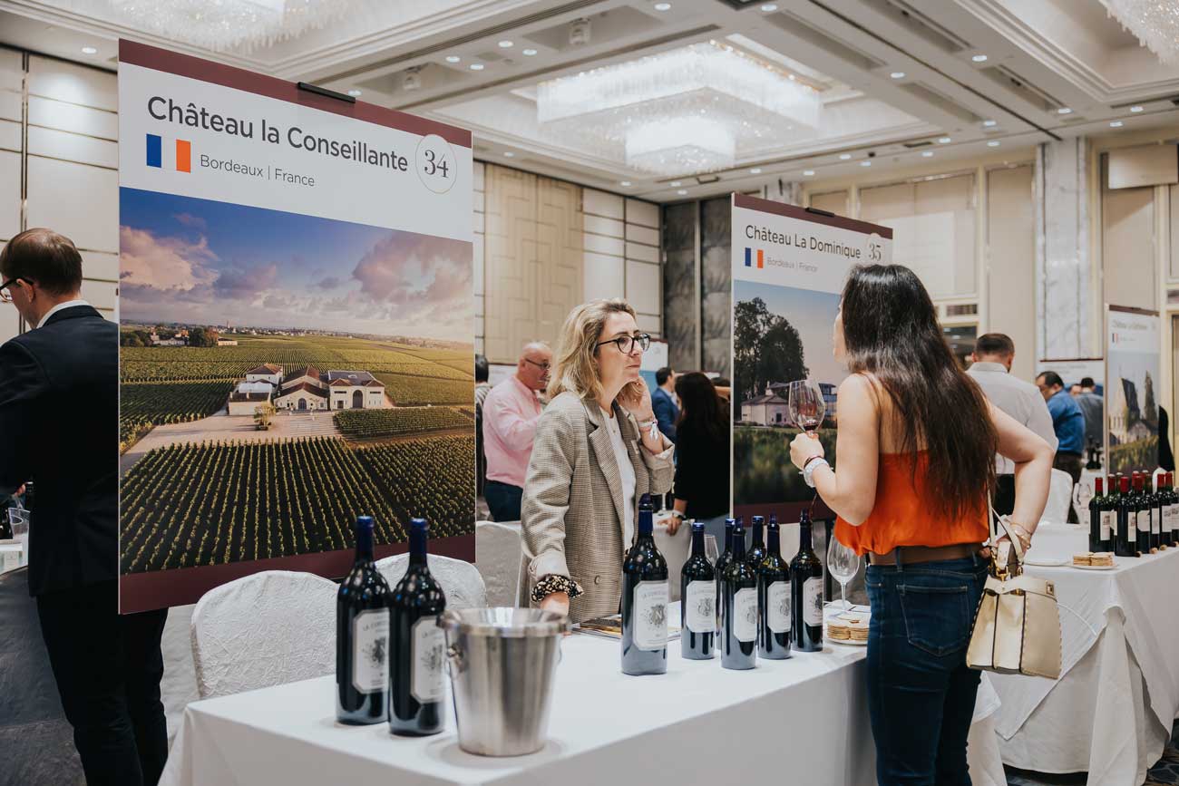 Ch&amp;acirc;teau La Conseillante at the Decanter Sinagpore Fine Wine Encounter.