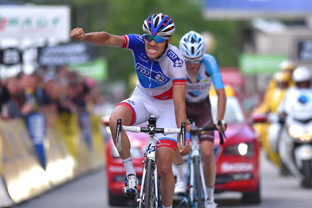 Thibaut Pinot (FDJ) wins the stage