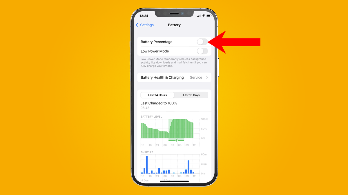 How To Show The Battery Percentage On Your Iphone Techradar 2413