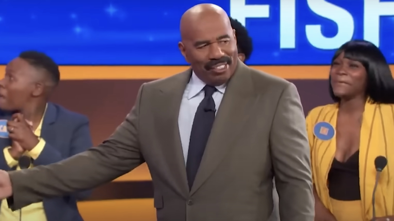 Steve Harvey on Family Feud