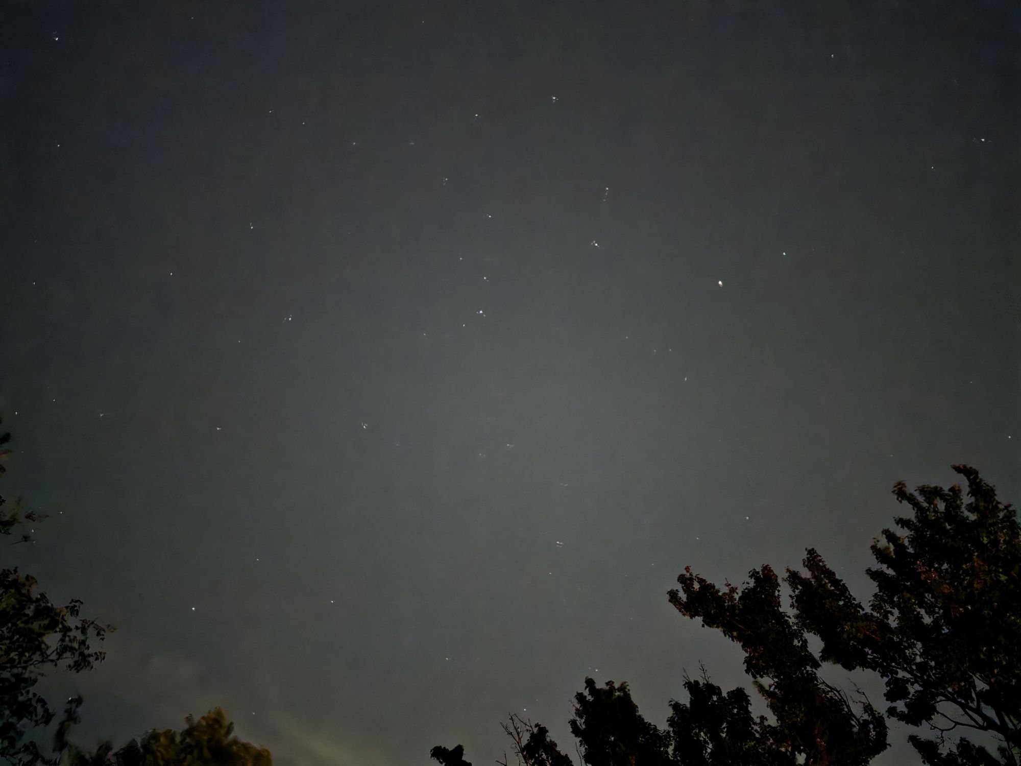 Samsung Galaxy S25 Edge Astrophotography Night Mode Sample.