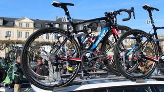 Shimano-Alpecin's John Degengolb went with Giant's Defy Advanced SL over the aero Propel for Paris-Roubaix