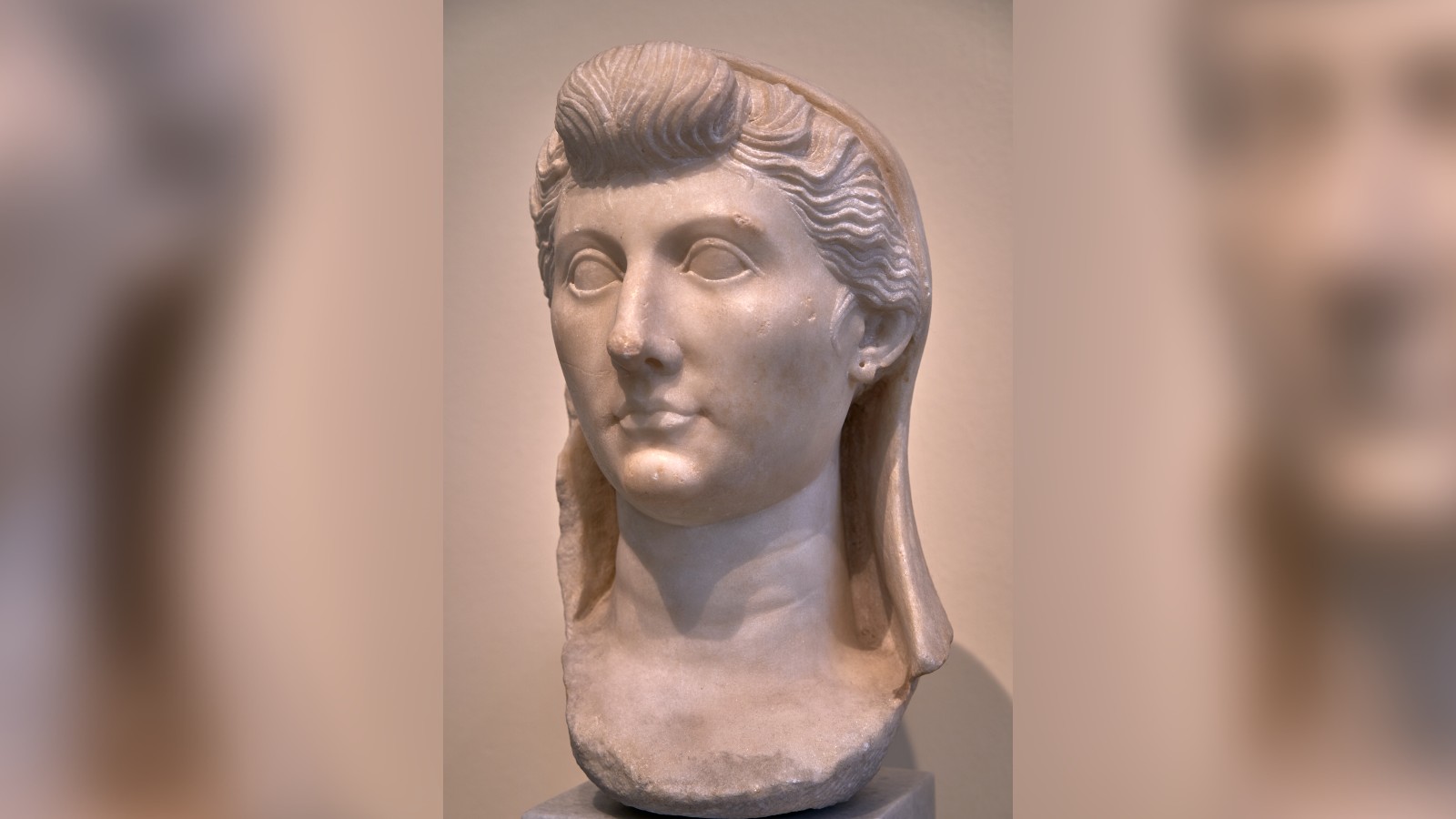 Marble bust of Livia