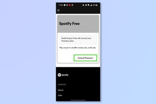 Spotify cancel premium website 