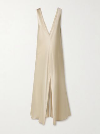 Barb Satin Maxi Dress