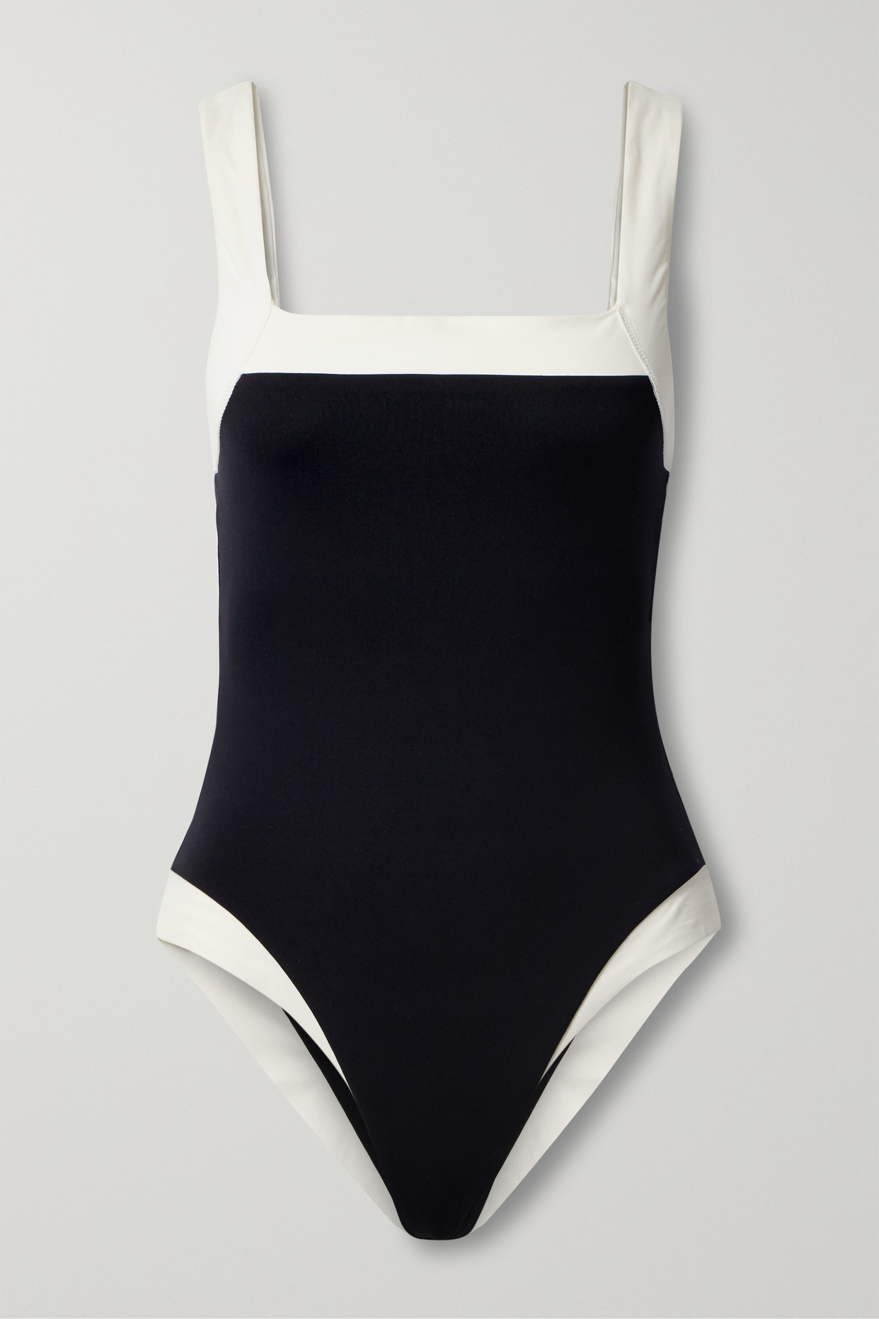 Two-Tone Swimsuit