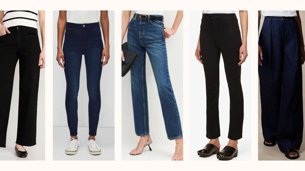 Here's how to style jeans for the Quiet Luxury trend