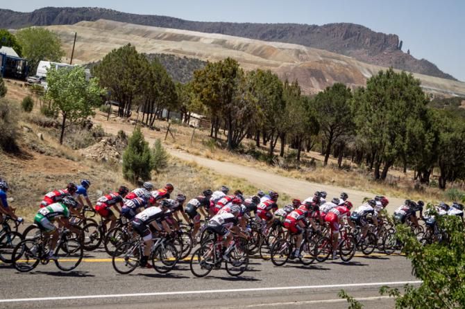 The Santa Rita mine provides the backdrop for the men's race.