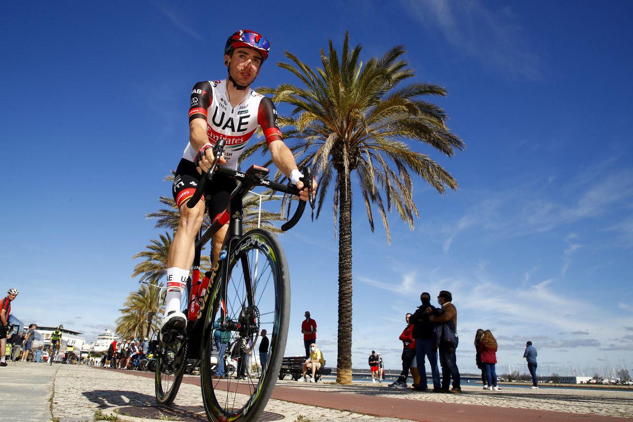 Volta ao Algarve 2022 - 48th Edition - 1st stage Portimao - Lagos 199,1 km - 16/02/2022 - Brandon McNulty (USA - UAE Team Emirates) - photo Roberto Bettini/SprintCyclingAgency&Acirc;&copy;2022
