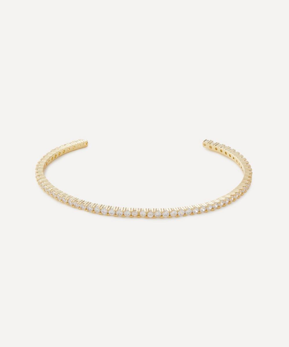 14ct Gold-Plated Baby Bianca Cuff Bracelet