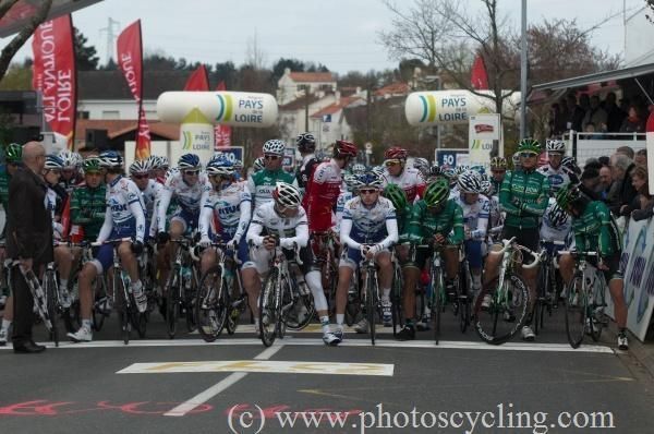 On the start line at the Classic Loire Atlantique.