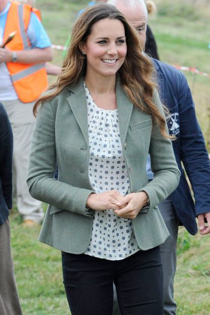 Kate Middleton makes her first public appearance in Anglesey