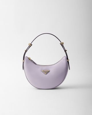 Prada Arqué Small Leather Shoulder Bag