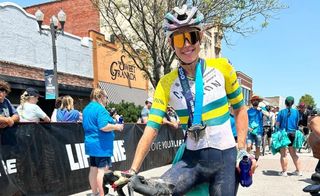 Tiffany Cromwell all smiles after winning 2025 Unbound Gravel 100