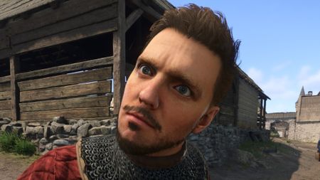 Henry of Skalitz looking puzzled.