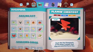 Bugsnax Bugapedia: Flamin' Cheepoof