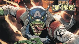 Captain America is... a snake?!