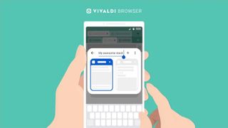 Vivaldi tab stacks on Android