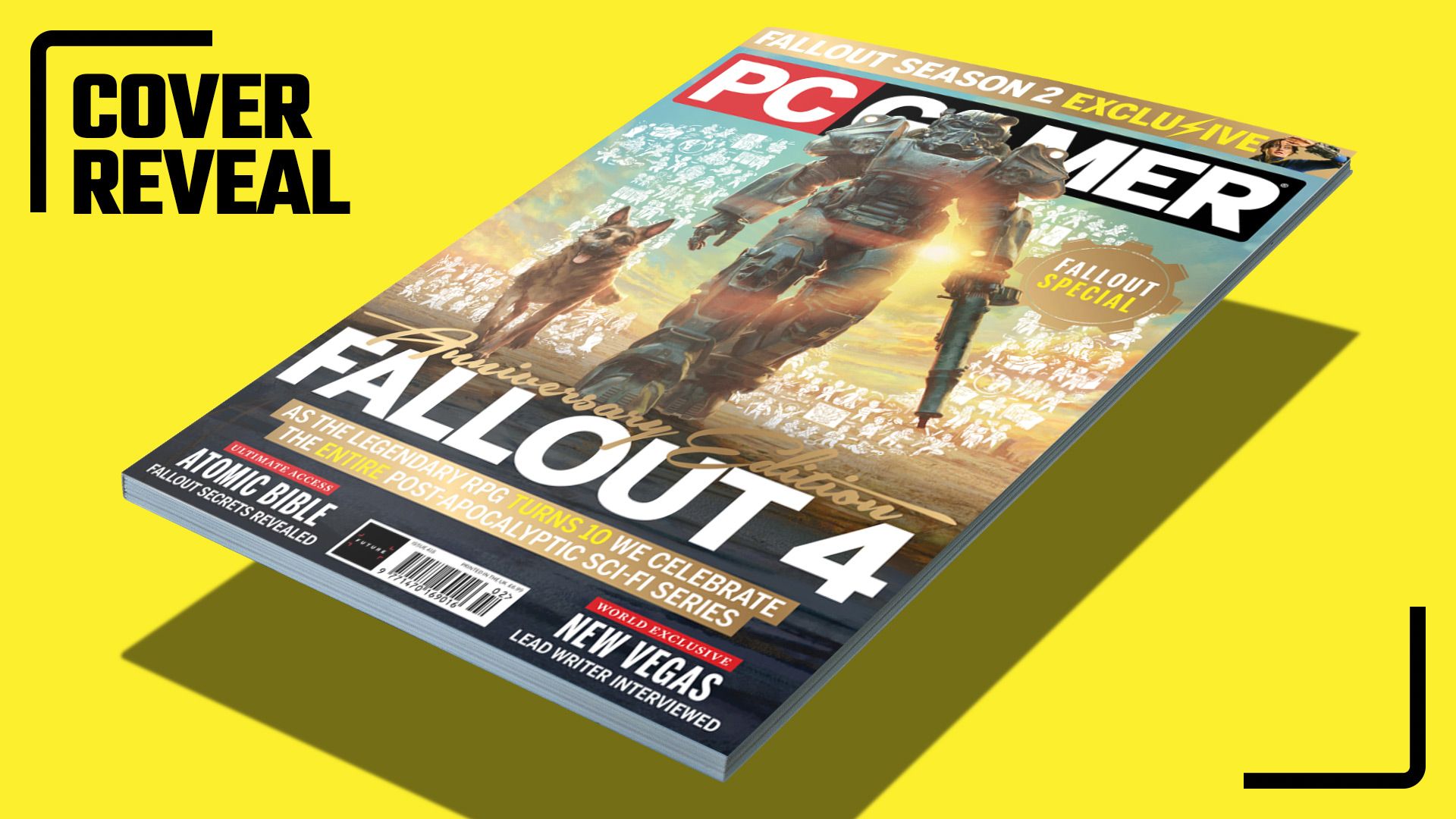 PC Gamer magazine’s new issue is on sale now: Fallout Special   www.pcgamer.com