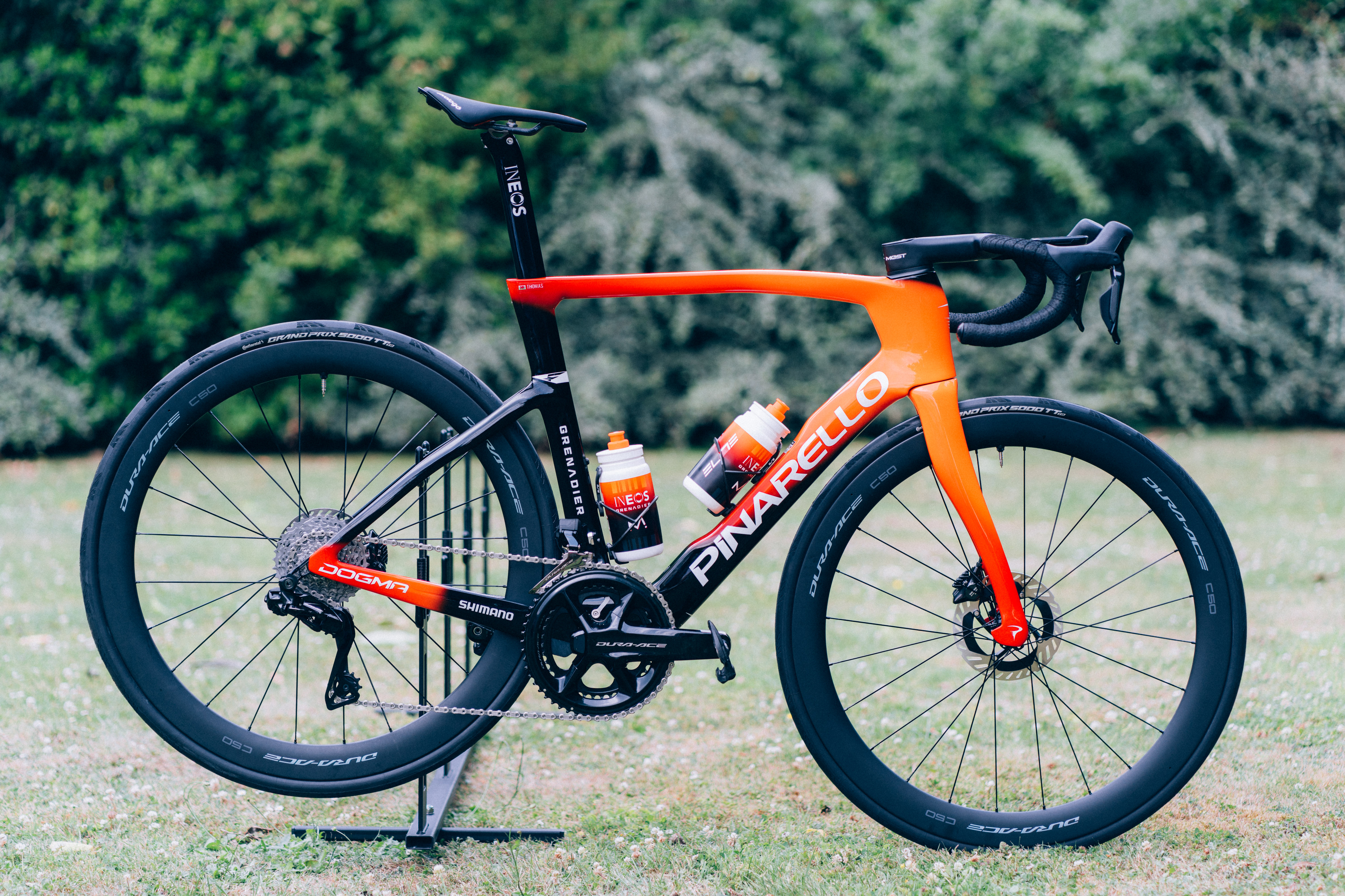 Geraint Thomas' Tour de France race bike