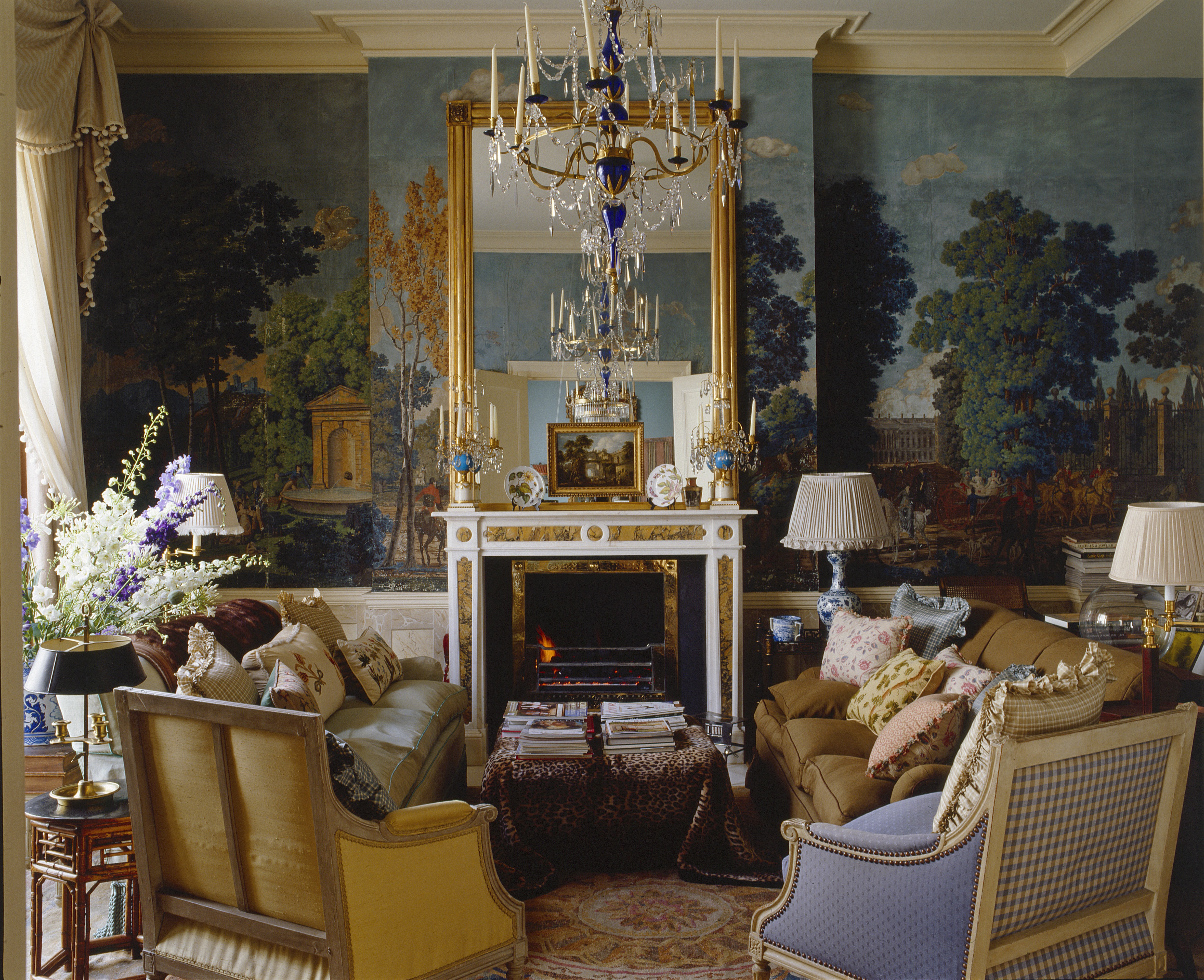 Sibyl Colefax & John Fowler designer's room