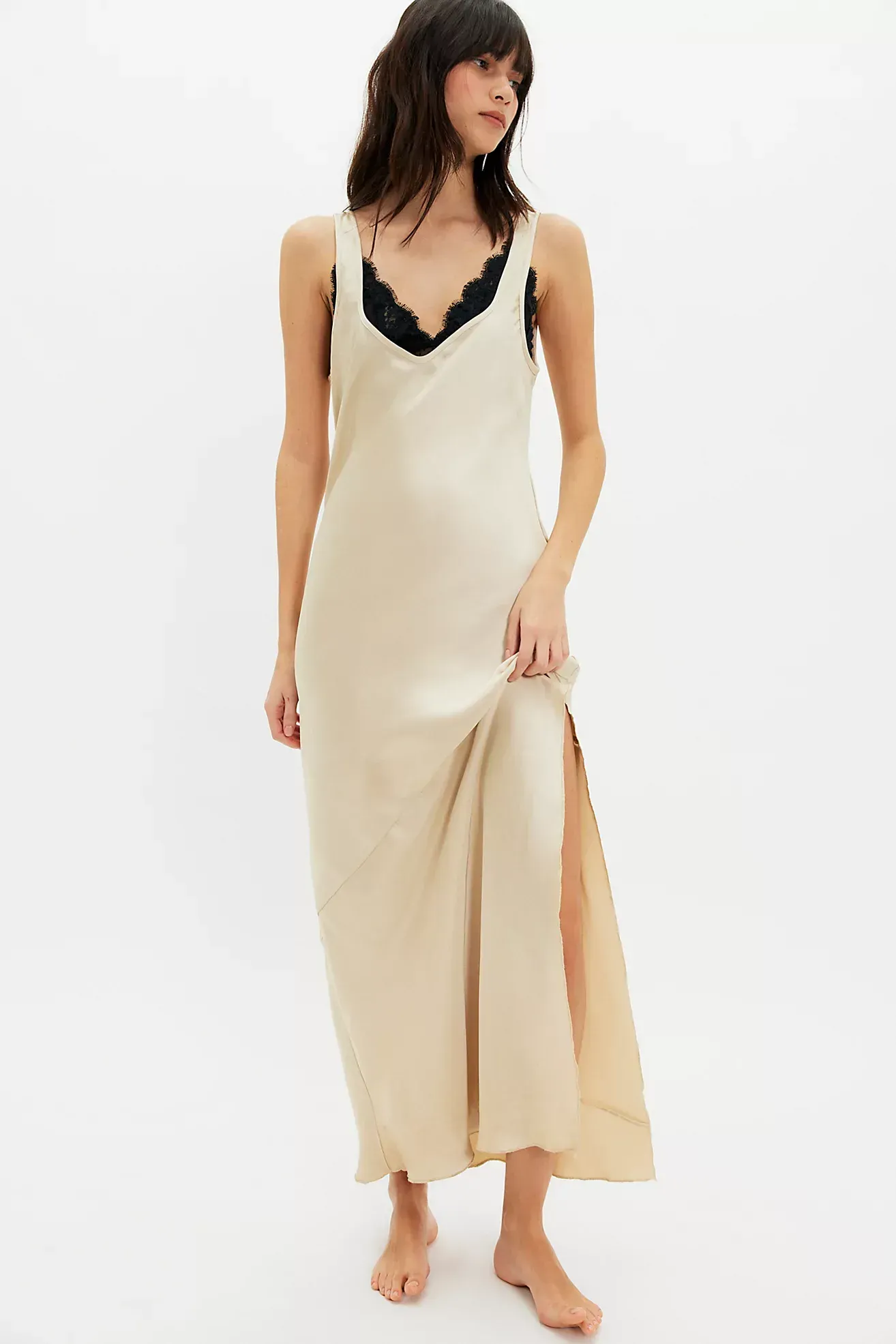Free People, Simply the Best Maxi Slip Dress