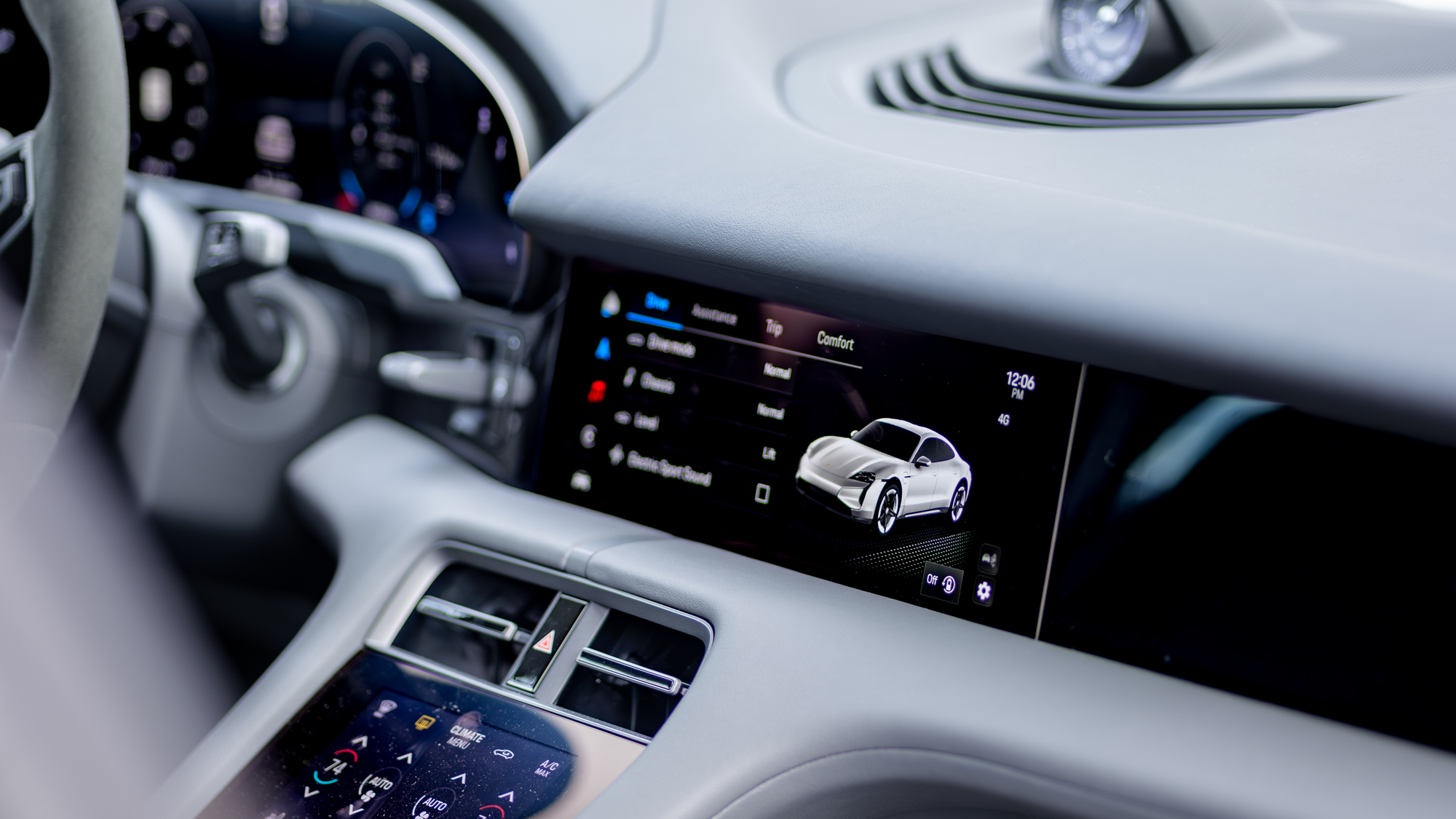 2025 Porsche Taycan test drive.