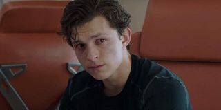 Tom Holland as Peter Parker in Spider-Man: Far From Home