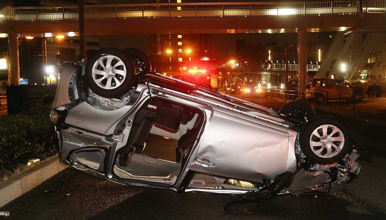 A powerful typhoon has left at least ten people dead in Japan