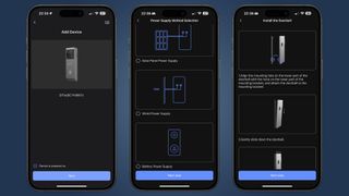 Installing EP3x Pro Doorbell with the app