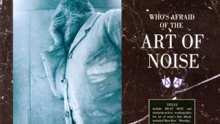 detail from the album cover of The Art Of Noise's Who's Afraid Of The Art Of Noise?