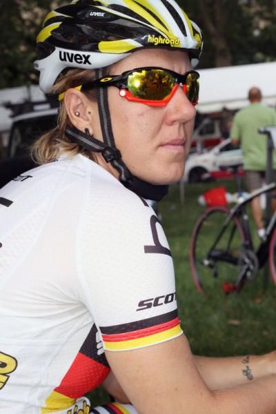Ina Teutenberg (HTC-Columbia) reflects on another win in Philly.