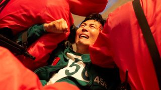 Lee Jung-jae as Seong Gi-hun in Squid Game S3.