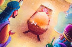 Door 24 on nativity advent calendar - Christmas Eve